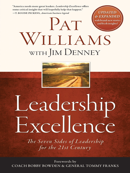 Title details for Leadership Excellence by Pat Williams - Available